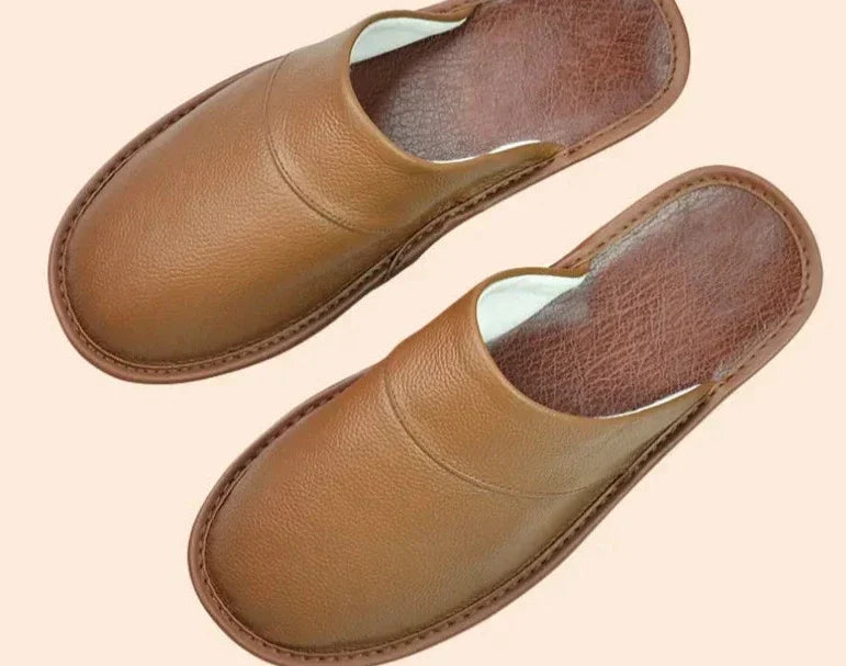 Men's Comfortable Black Slippers