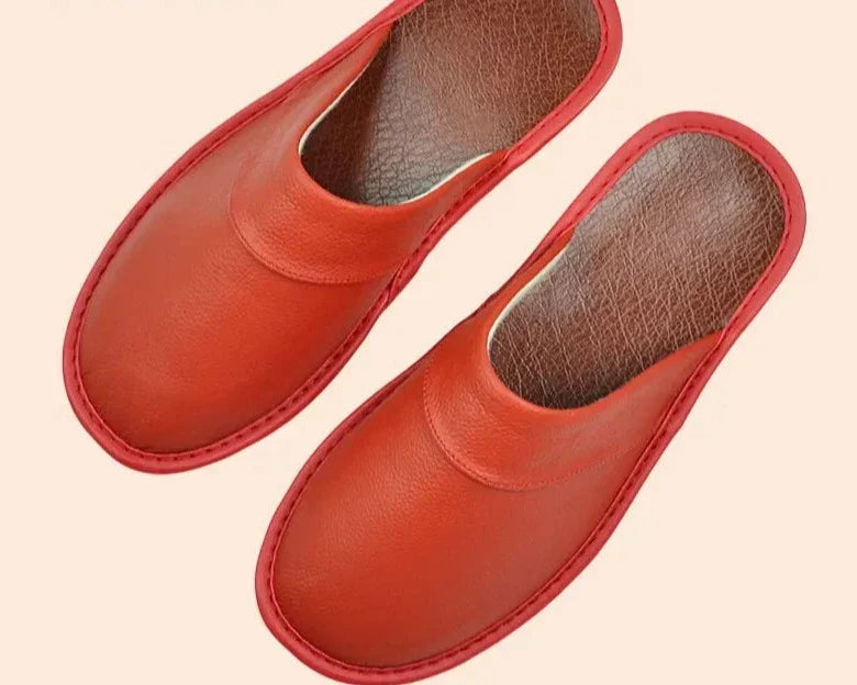 Men's Comfortable Black Slippers
