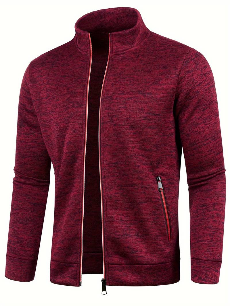 Men's Comfortable Zip-Up Jacket