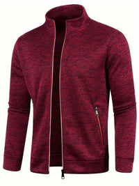 Men's Comfortable Zip-Up Jacket