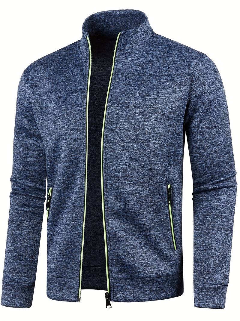 Men's Comfortable Zip-Up Jacket