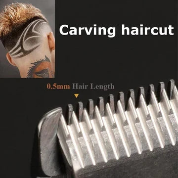 Men's Cordless Gold Hair Clipper Set
