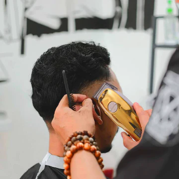 Men's Cordless Gold Hair Clipper Set