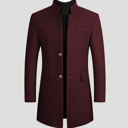 Men's Elegant Coat – Refined Classic Outerwear