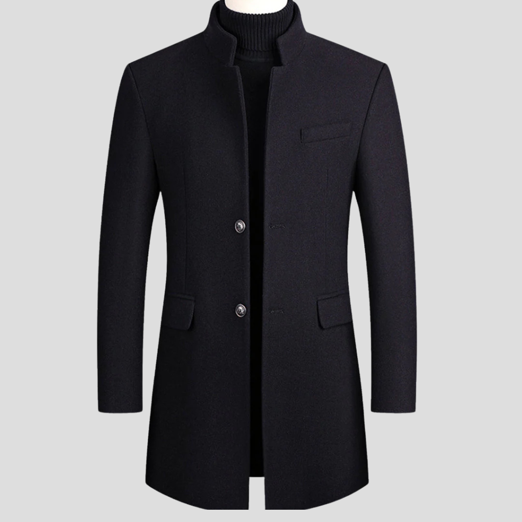 Men's Elegant Coat – Refined Classic Outerwear