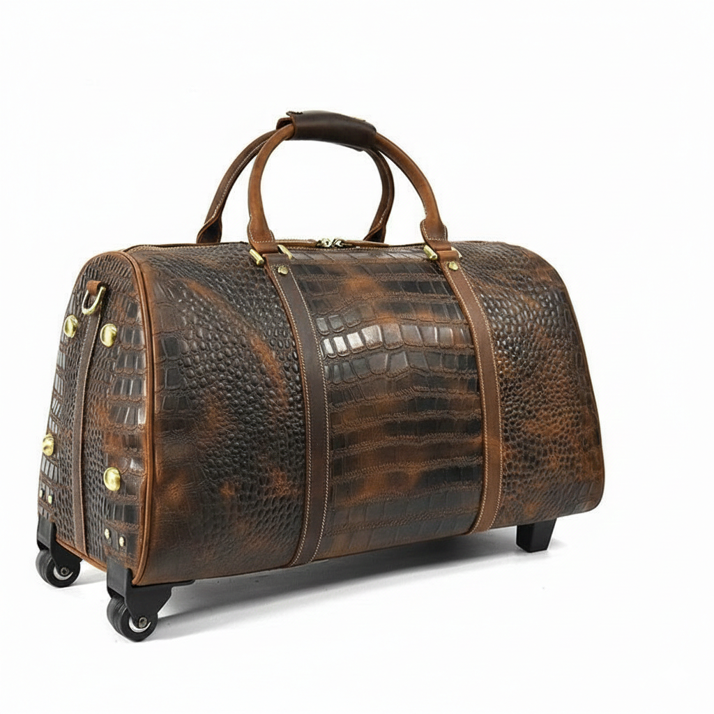 Men's Elegant Travel Bag - Luxury Style