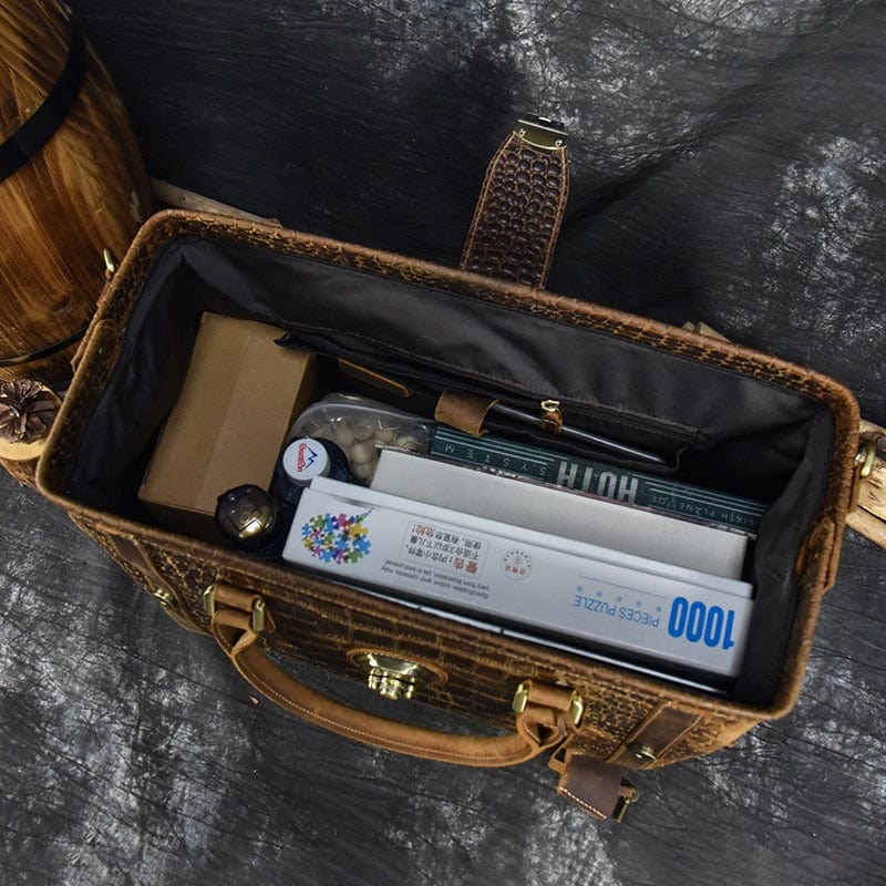 Men's Elegant Travel Bag - Luxury Style