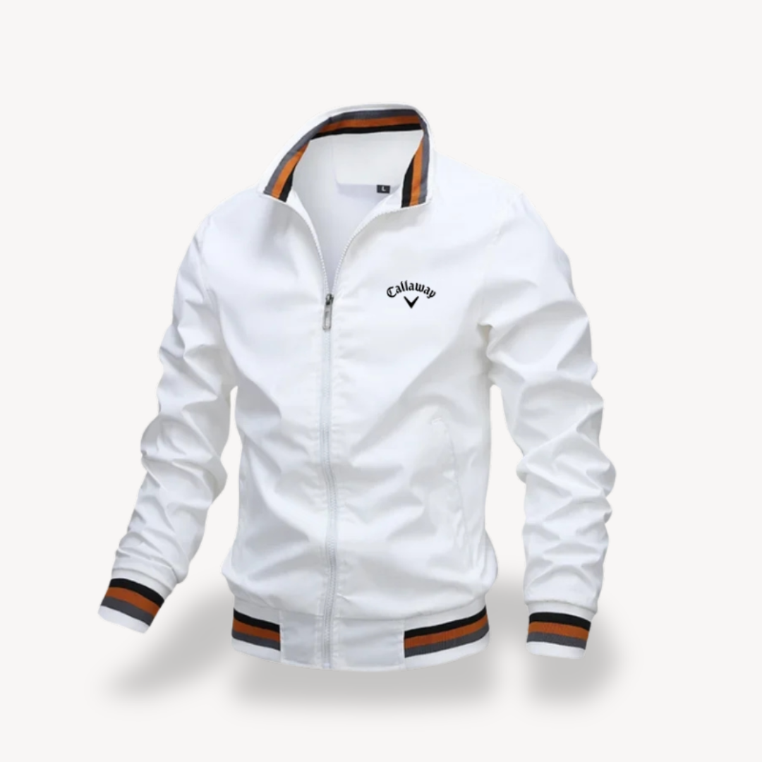 Men's Golf Jacket – Water-Resistant Windbreaker