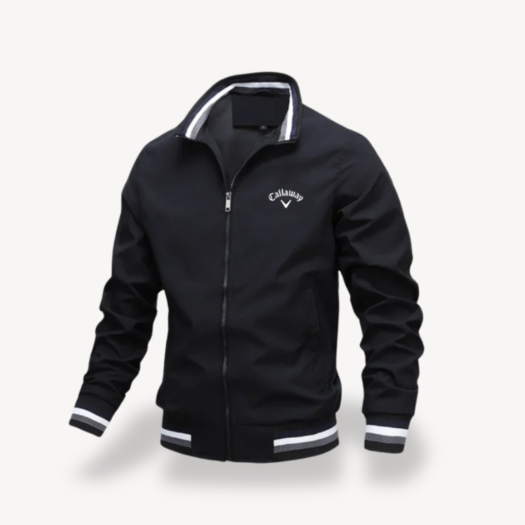 Men's Golf Jacket – Water-Resistant Windbreaker