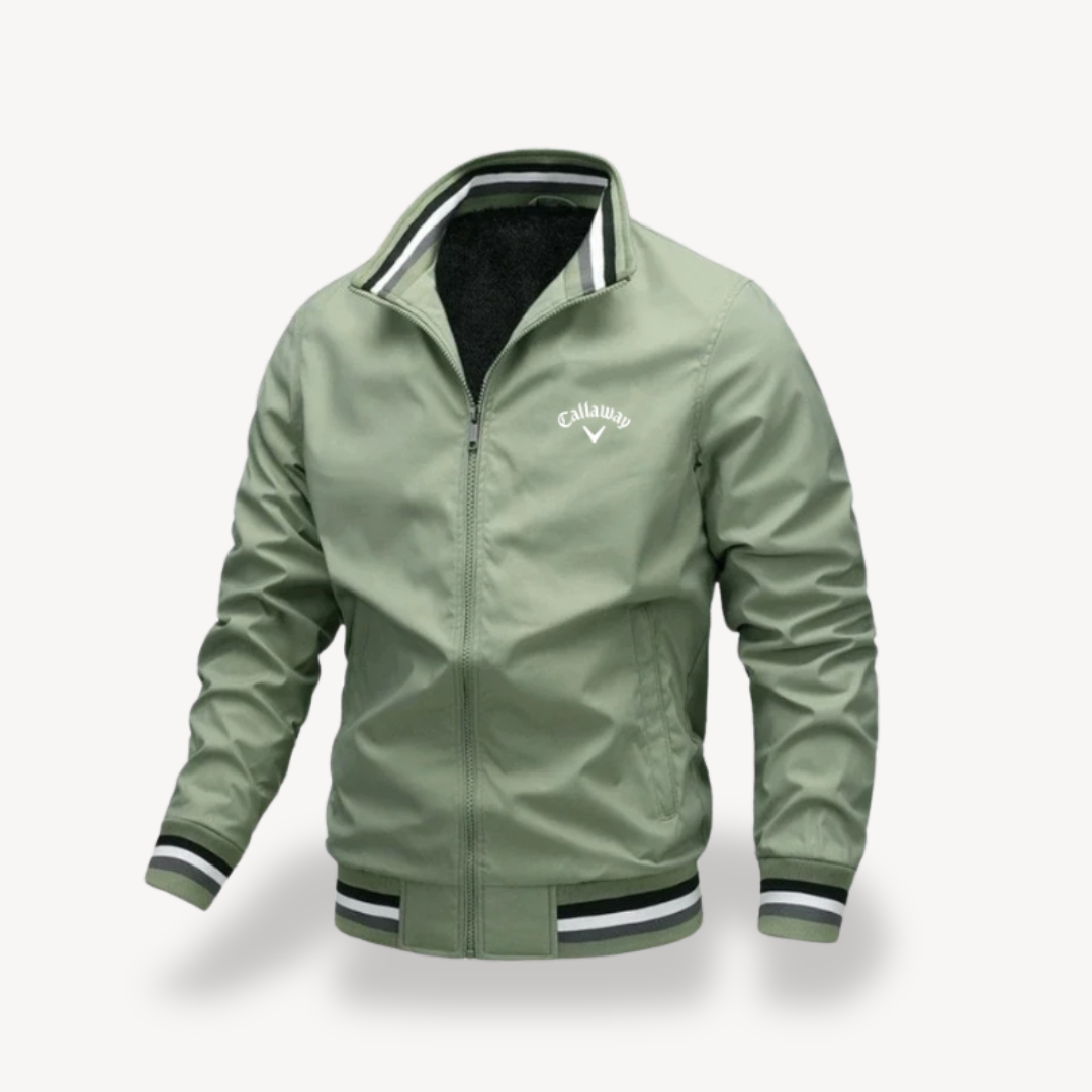 Men's Golf Jacket – Water-Resistant Windbreaker