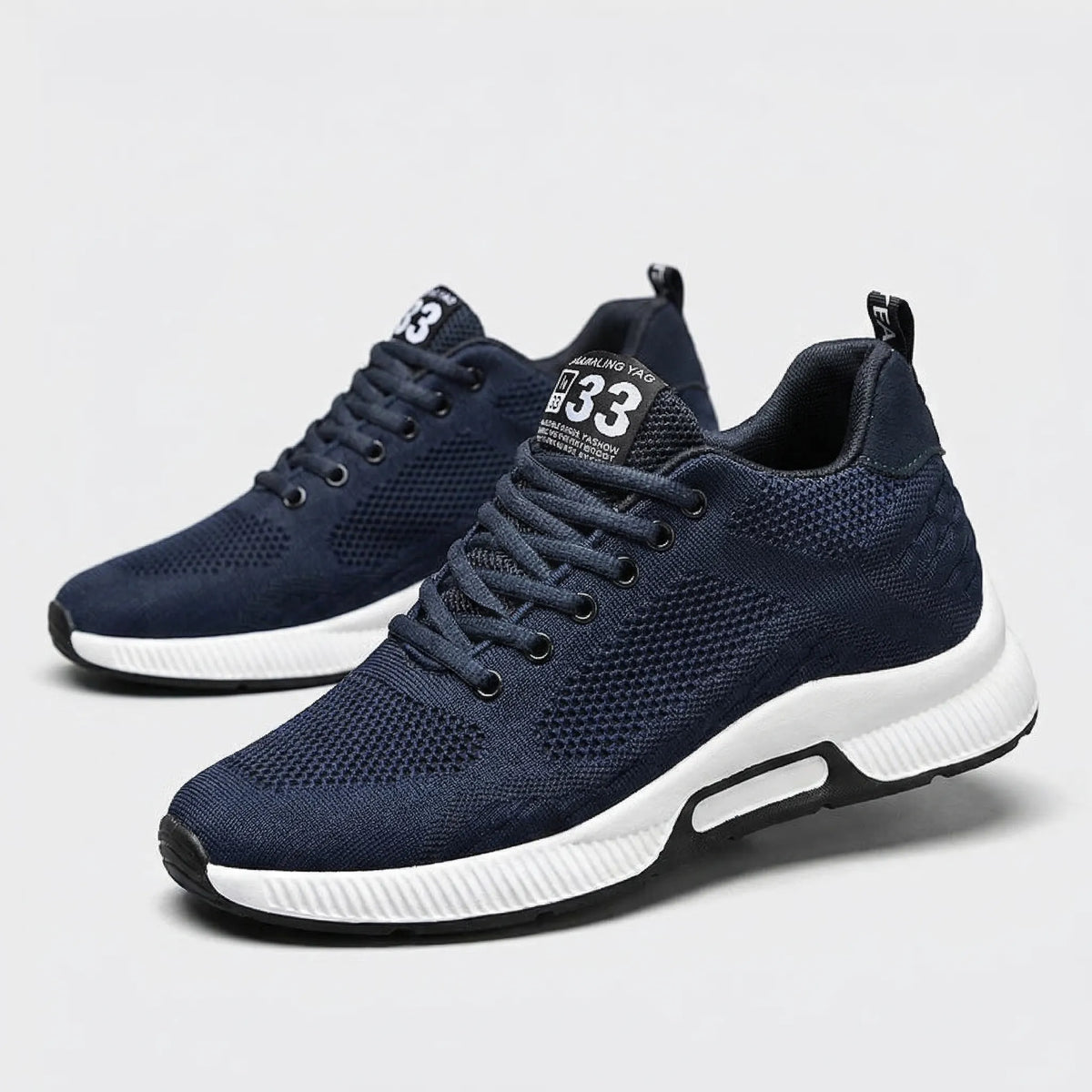 Men's Height-Increasing Lace-Up Sneakers