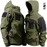 Men's Hooded Tactical Jacket