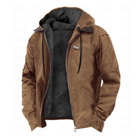 Men's Hooded Zip-Up Jacket