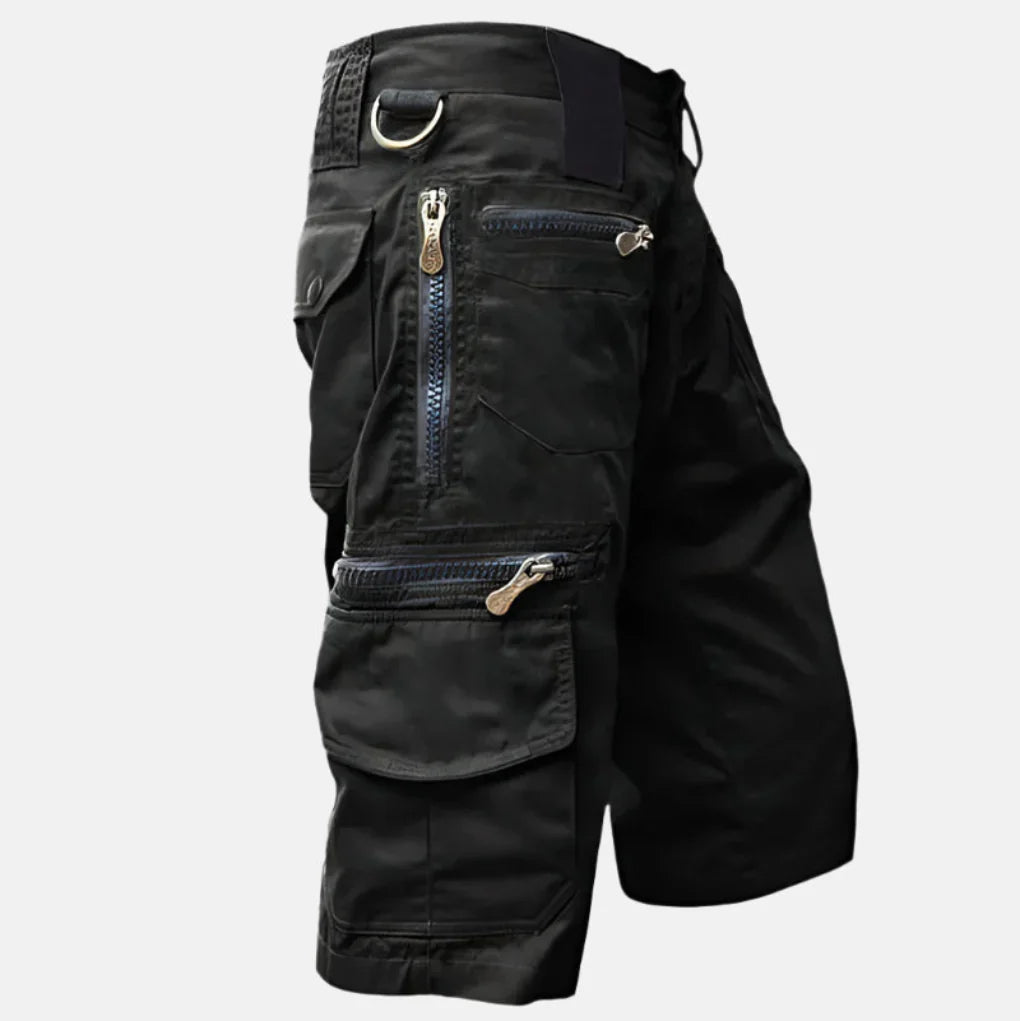 Men's Knee-Length Utility Cargo Shorts