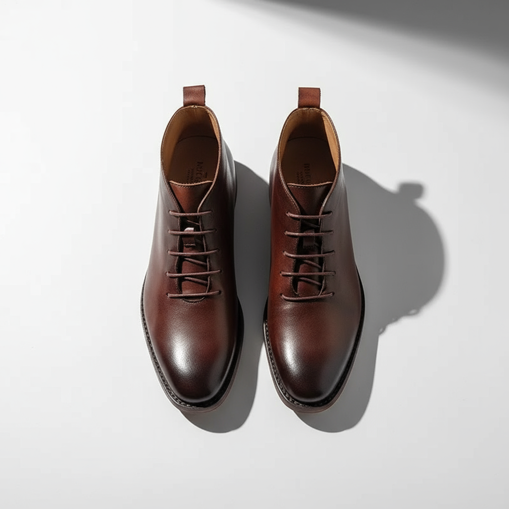 Men's Lace-Up Ankle Boots