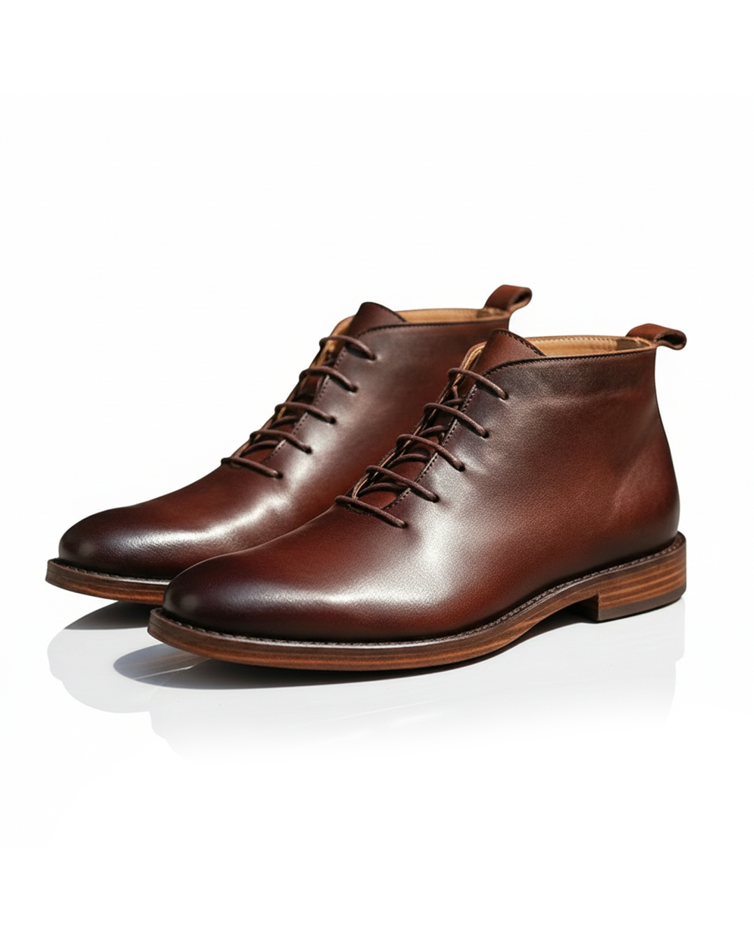 Men's Lace-Up Ankle Boots