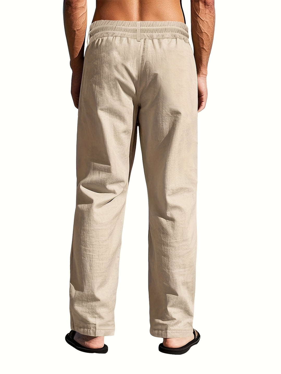 Men's Lightweight Breathable Drawstring Trousers