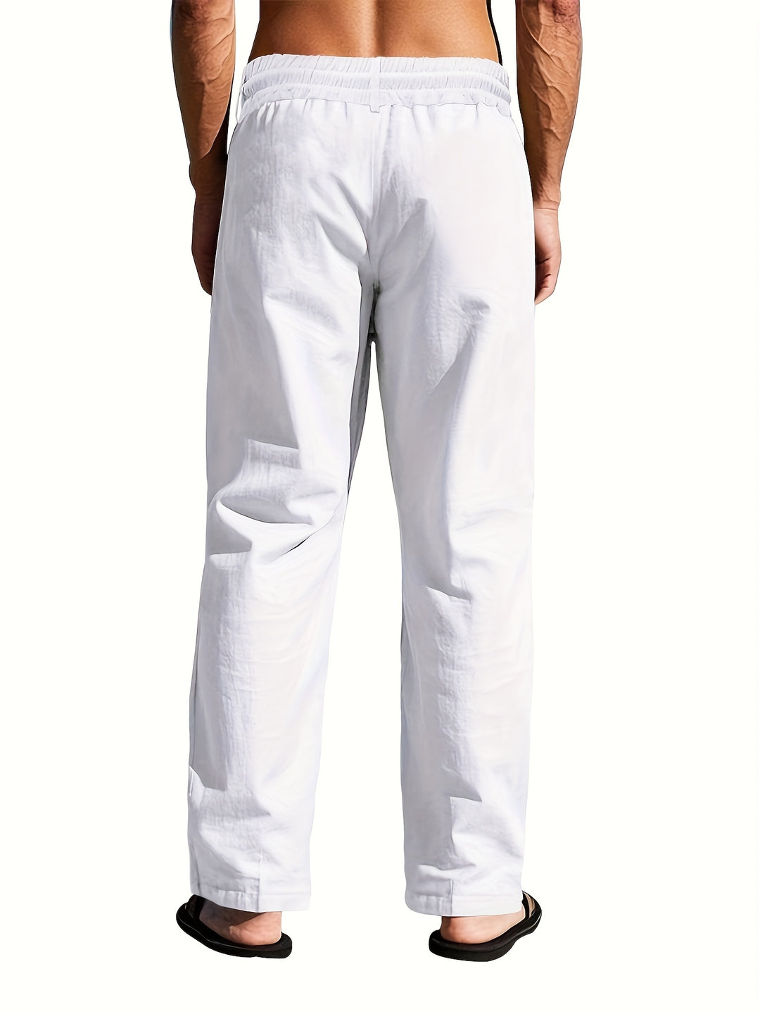 Men's Lightweight Breathable Drawstring Trousers