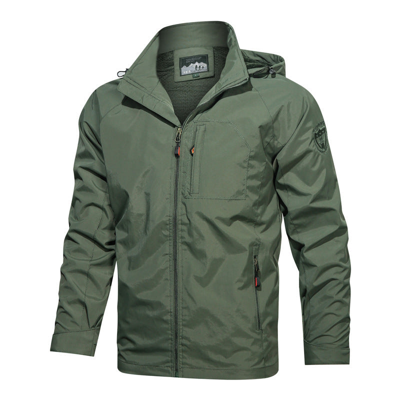 Men's Lightweight Hooded Jacket