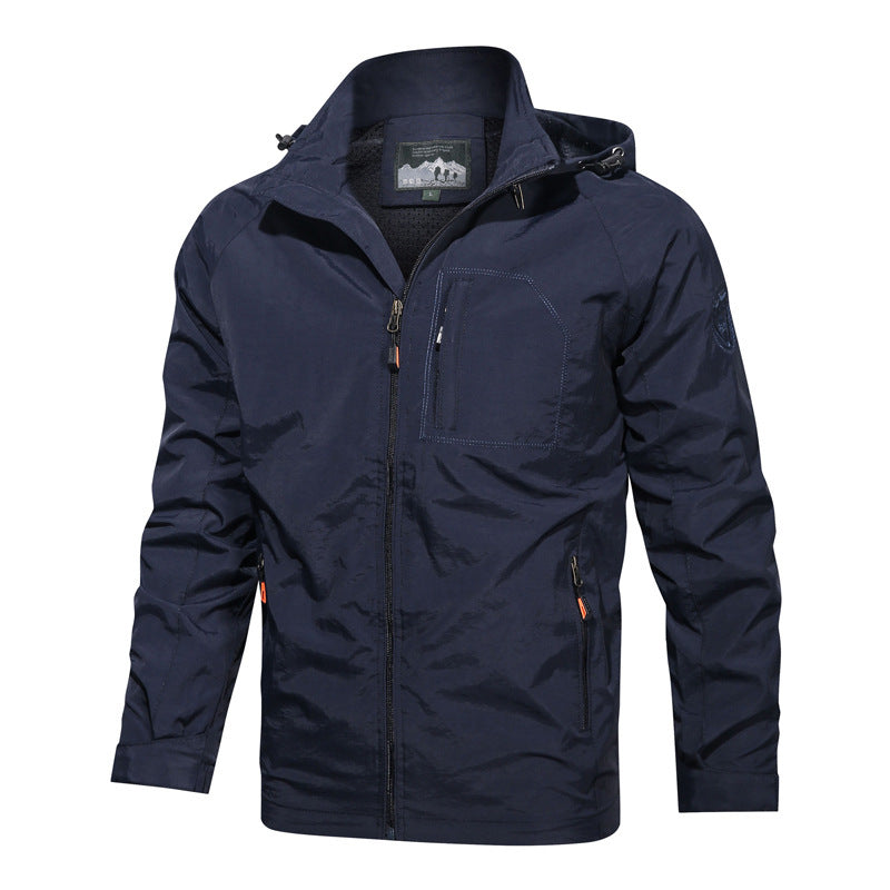 Men's Lightweight Hooded Jacket