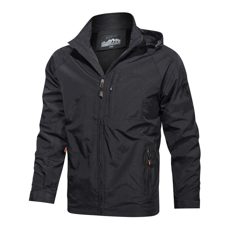 Men's Lightweight Hooded Jacket