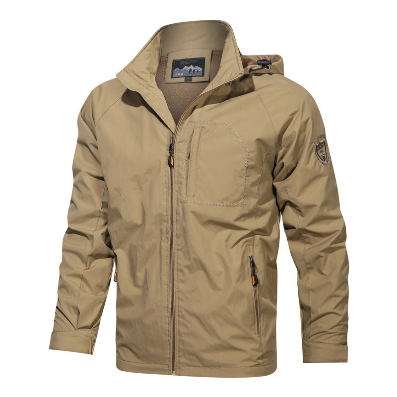 Men's Lightweight Hooded Jacket