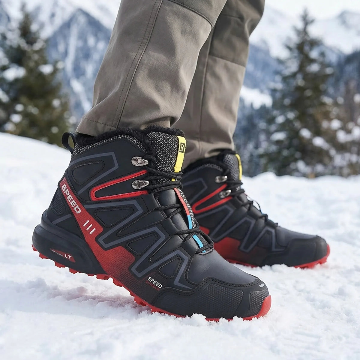 Men's Lightweight Insulated Winter Hiking Boots