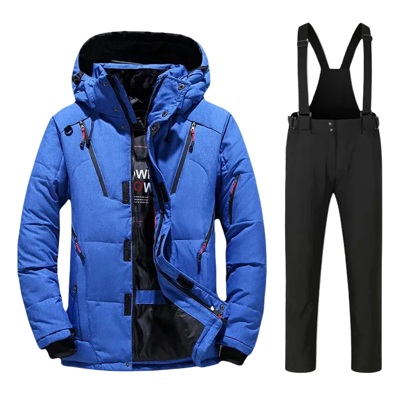 Men's Lined Two-Piece Ski Suit