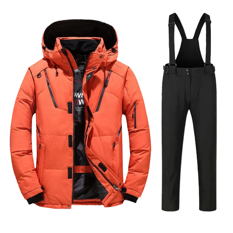 Men's Lined Two-Piece Ski Suit