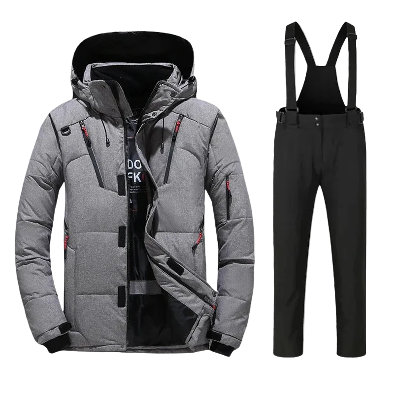 Men's Lined Two-Piece Ski Suit