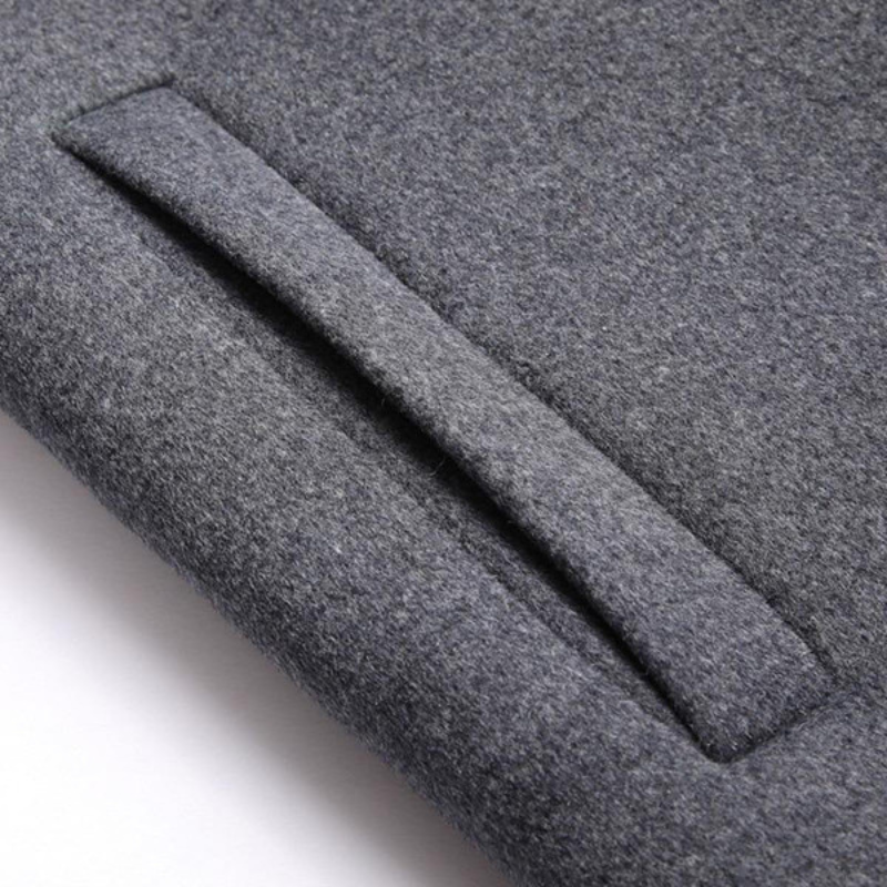 Men's Longline Hooded Coat