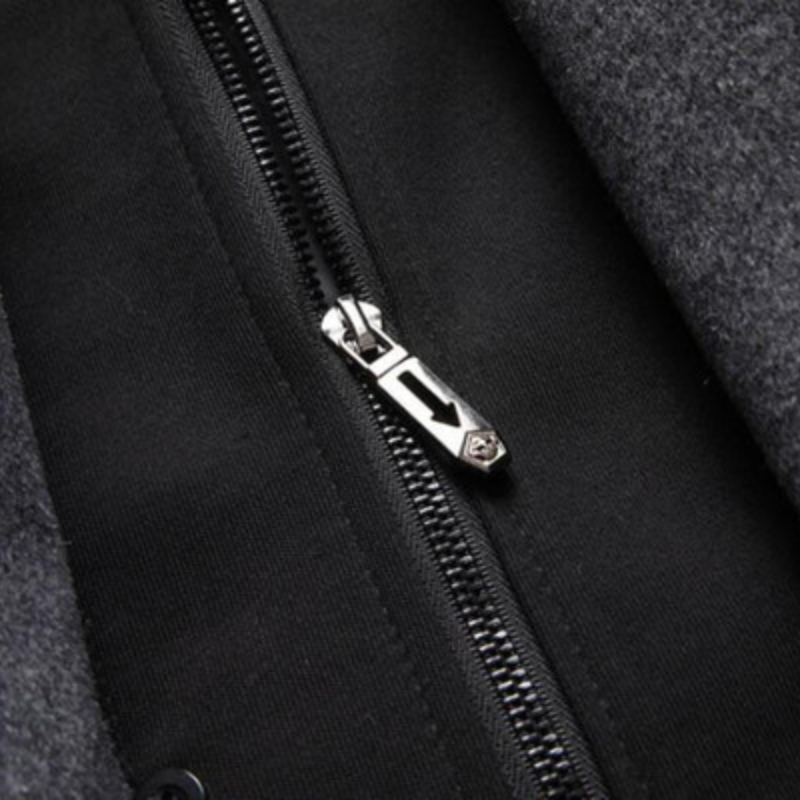 Men's Longline Hooded Coat