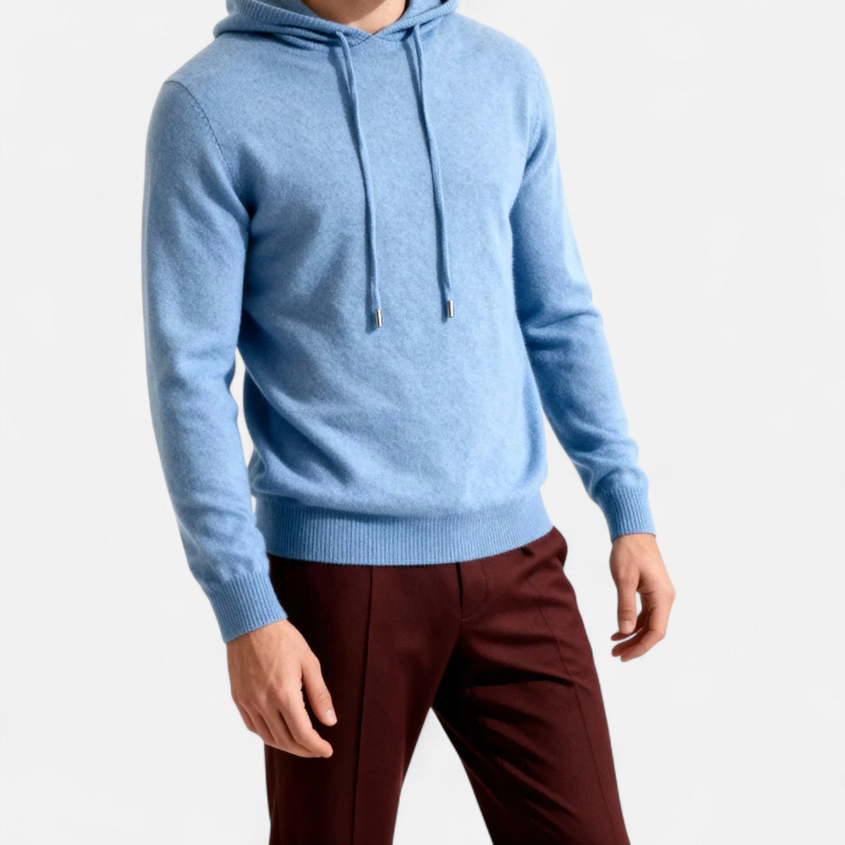 Men's Minimalist Luxury Hoodie for Everyday Elegance