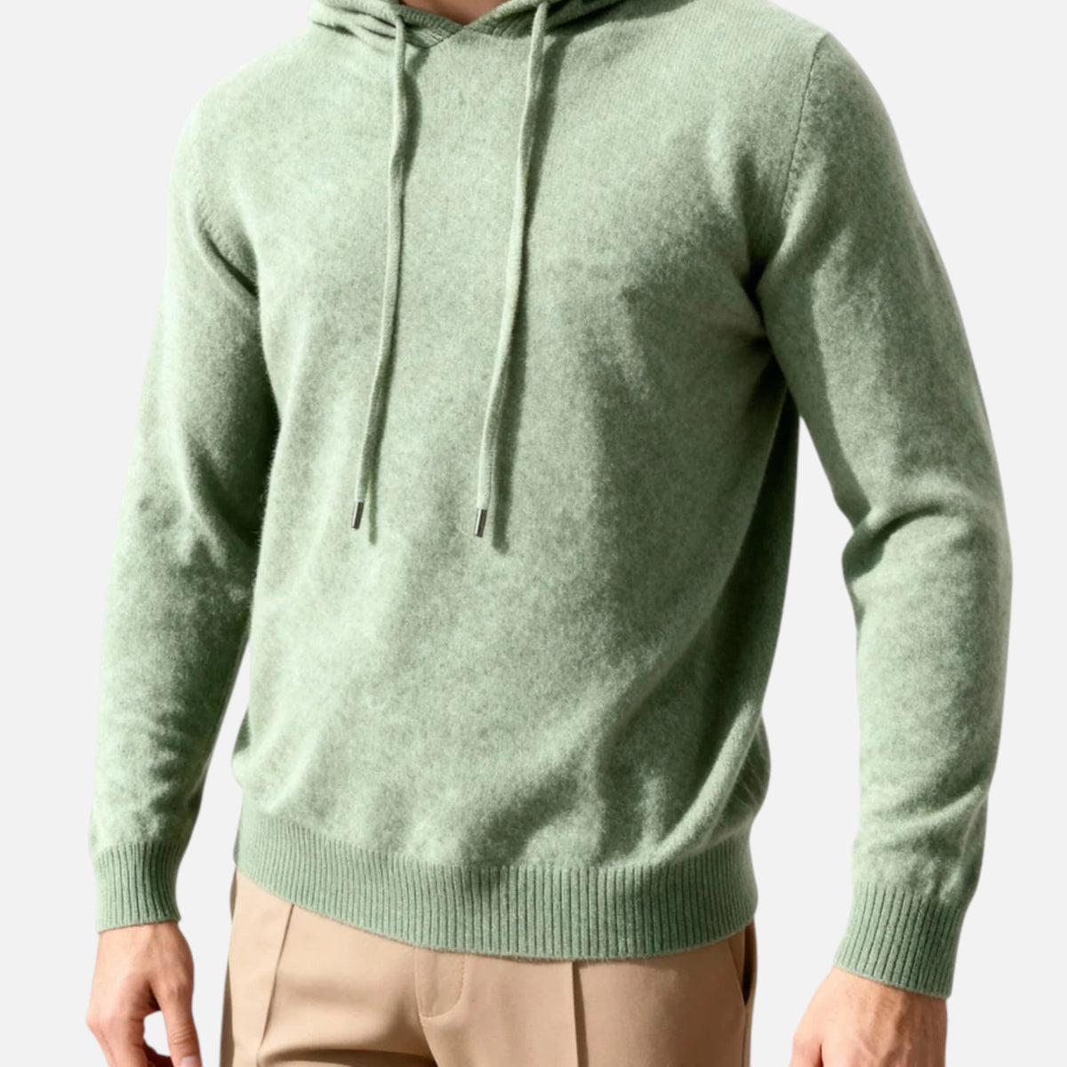 Men's Minimalist Luxury Hoodie for Everyday Elegance