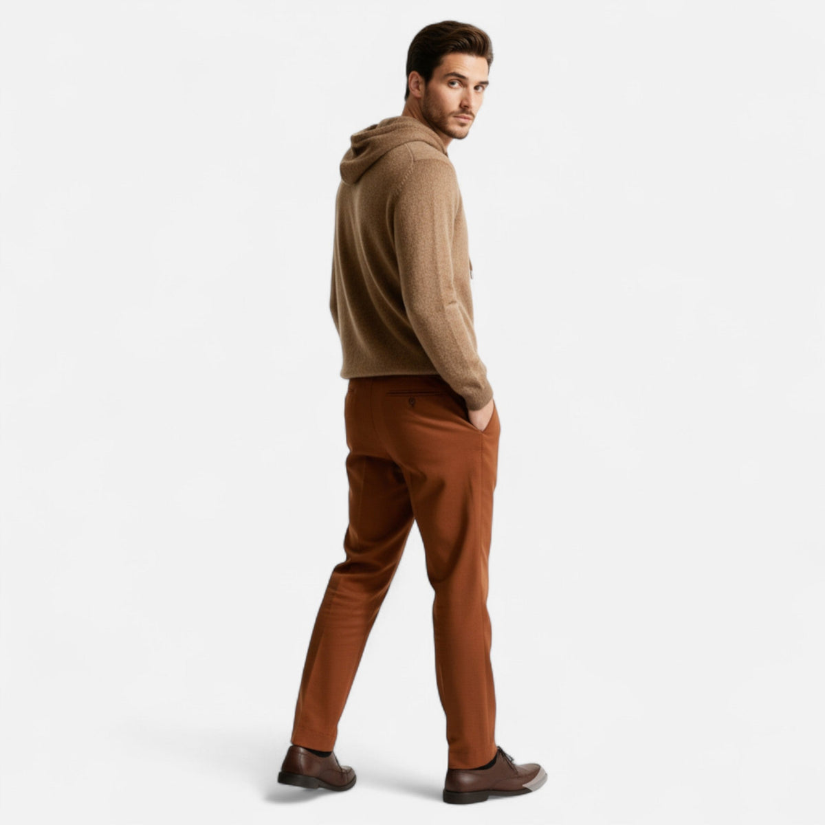 Men's Minimalist Luxury Hoodie for Everyday Elegance