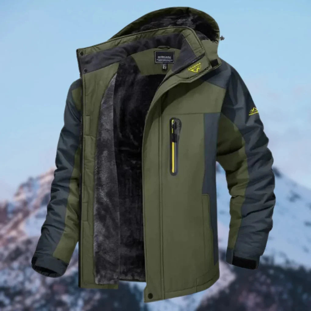 Men's Modern Casual Water-Resistant Winter Jacket
