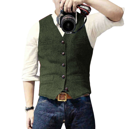 Men's Modern Style Classic Fit Vest