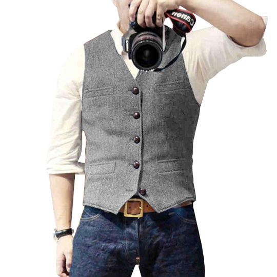 Men's Modern Style Classic Fit Vest