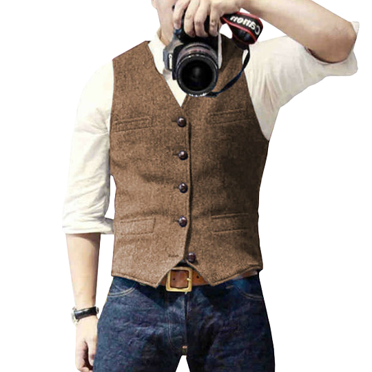 Men's Modern Style Classic Fit Vest
