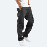 Men's Multi-Pocket Cargo Pants - Comfortable All-Rounder