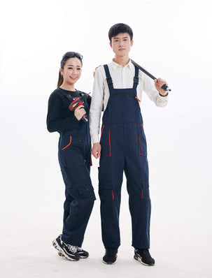 Men's Multi-Pocket Work Bib Overalls for Tough Working Conditions