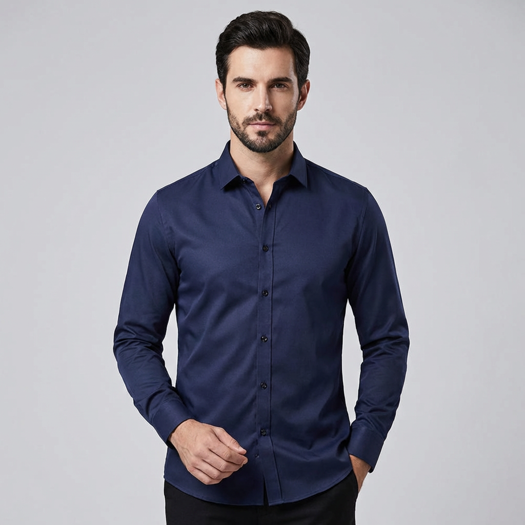 Men's Non-Iron and Wrinkle-Free Shirt – Practical and Stylish