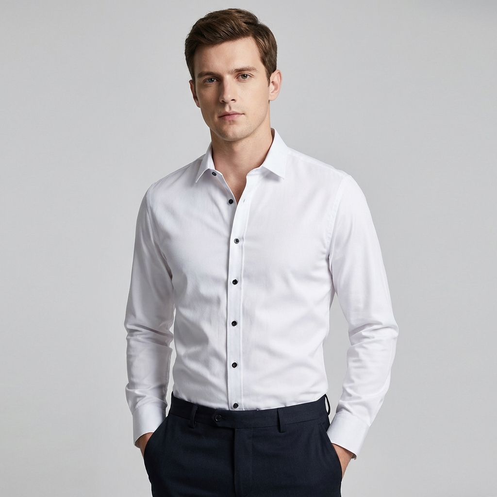 Men's Non-Iron and Wrinkle-Free Shirt – Practical and Stylish