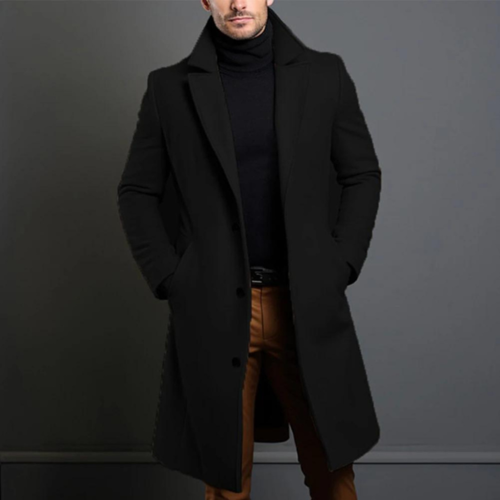 Men's Overcoat – Timeless Style for Cool Days