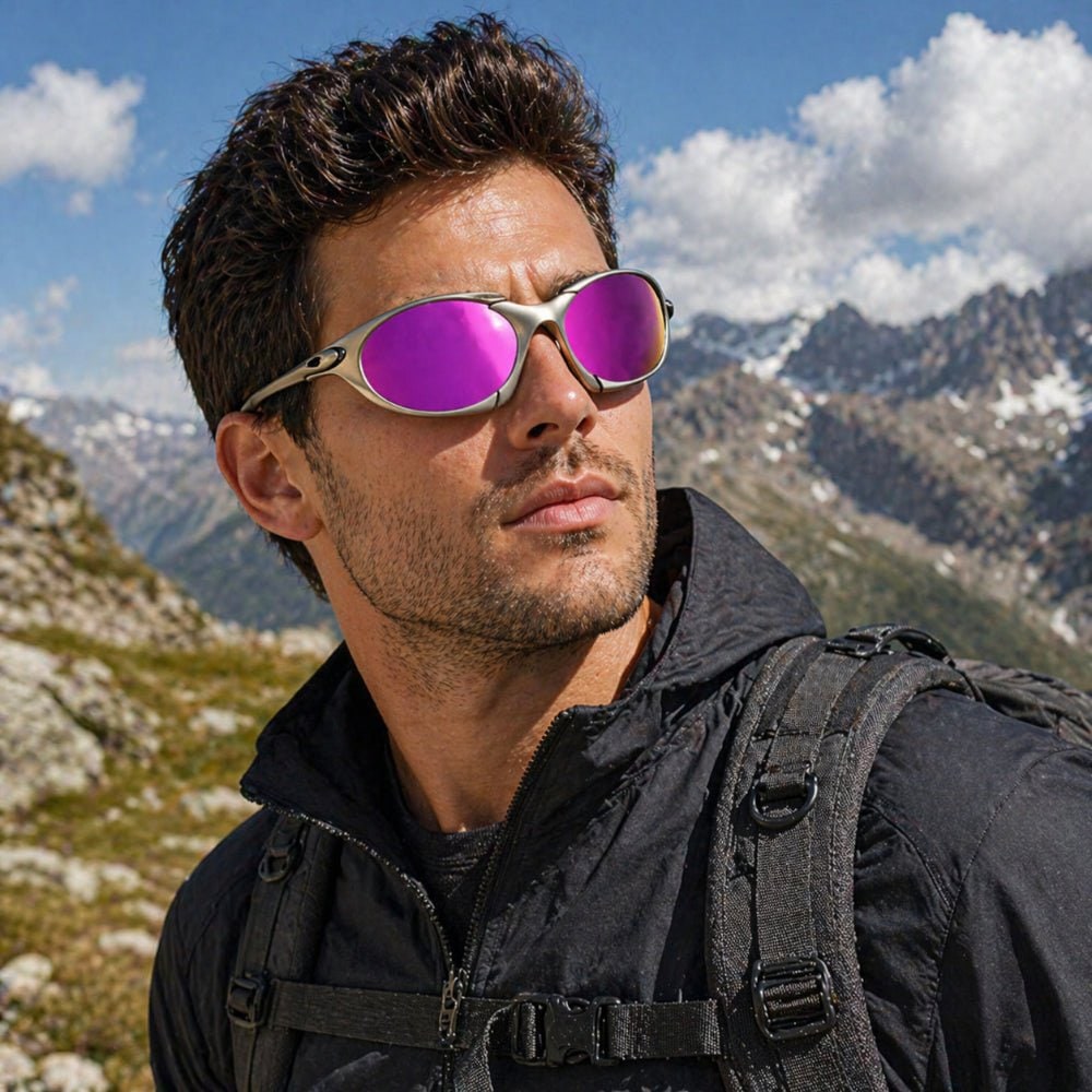 Men's Polarized Sports Sunglasses with UV Protection – Lightweight Frame