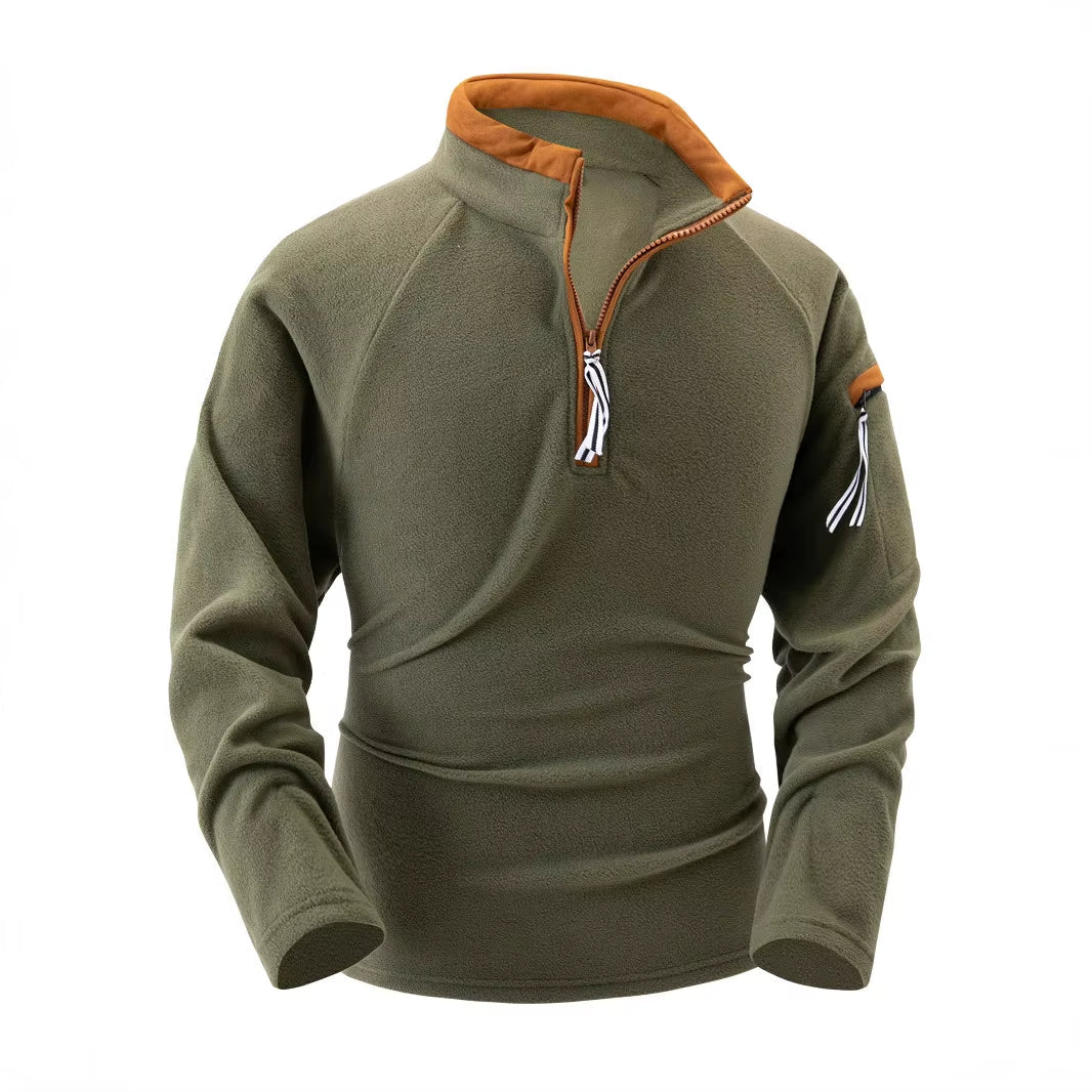 Men's Quarter-Zip Pullover Sweater