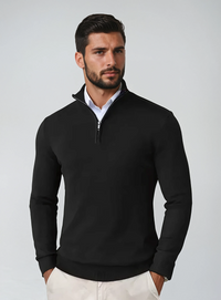 Men's Quarter-Zip Sweater