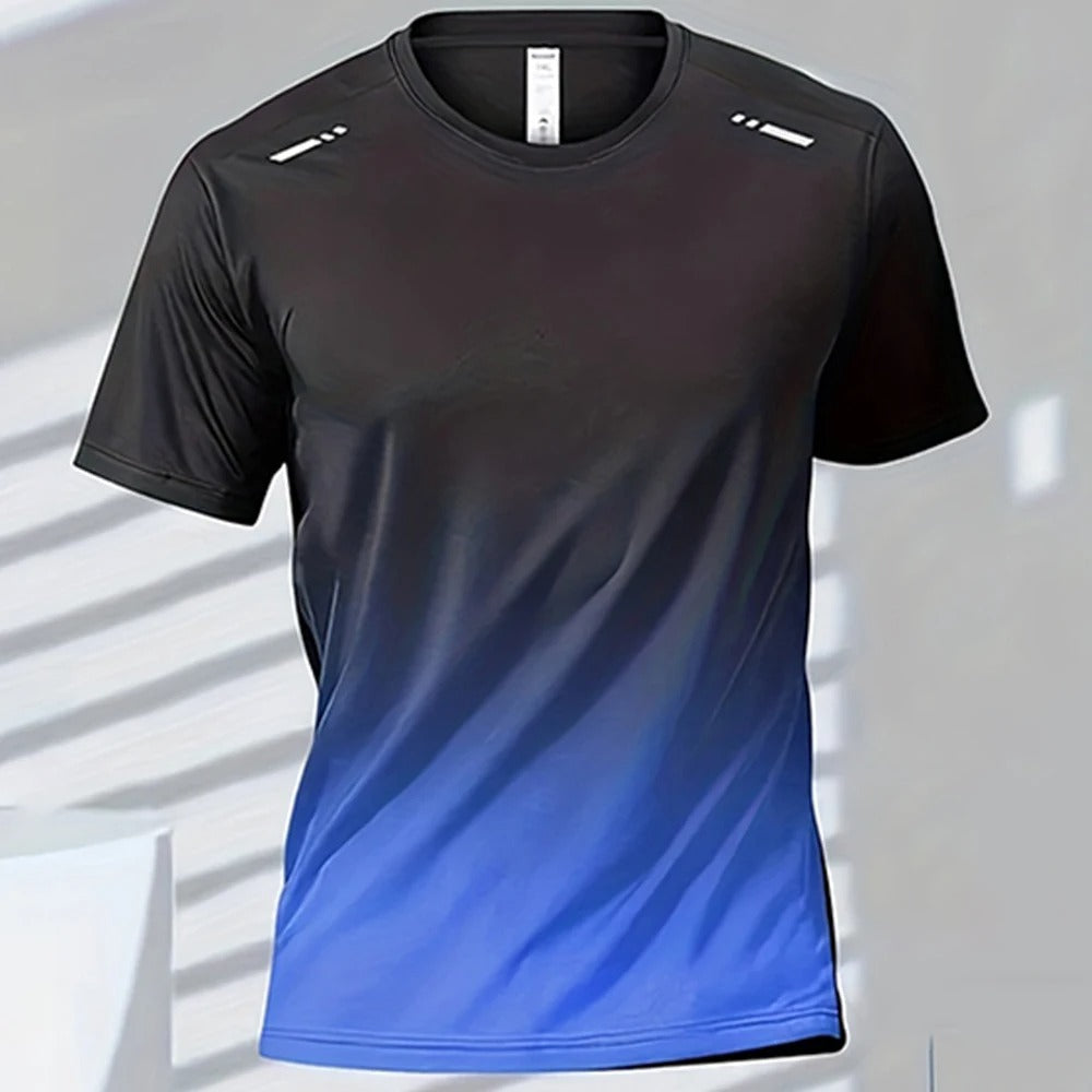 Men's Quick-Dry Gradient T-Shirt