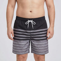 Men's Quick-Dry Printed Swim Trunks