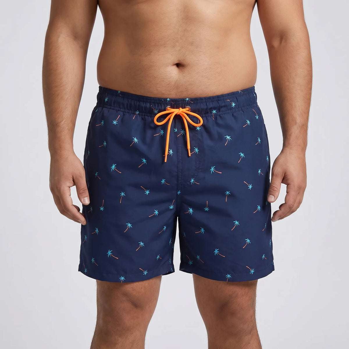 Men's Quick-Dry Printed Swim Trunks